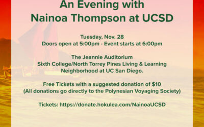 CANCELLED – An Evening with Nainoa Thompson at UCSD